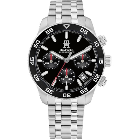 Tommy Hilfiger Mens Stainless Steel Chronograph Watch 1792156