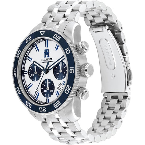 Tommy Hilfiger Mens Stainless Steel Chronograph Watch 1792157