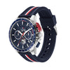 Tommy Hilfiger Bank Silicone Strap Mens Watch 1792292