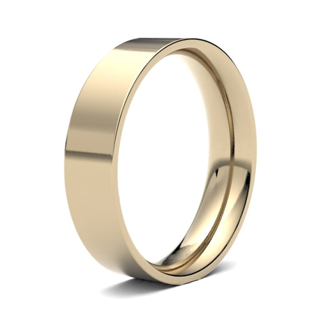 Mens Flat Court Ring