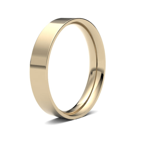 Mens Flat Court Ring