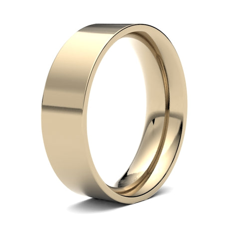 Mens Flat Court Ring