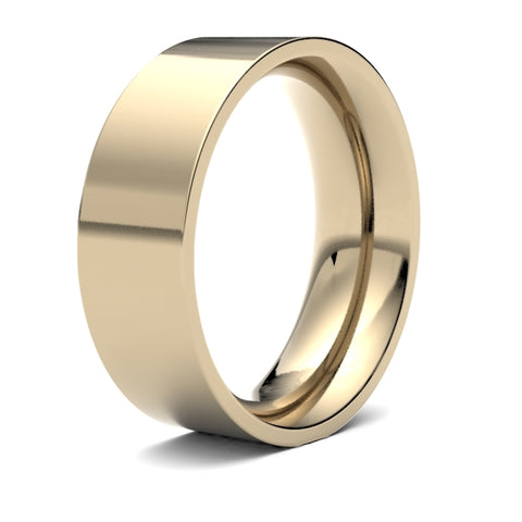 Mens Flat Court Ring