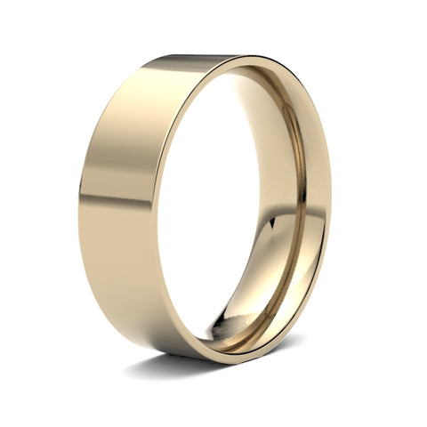 Mens Flat Court Ring