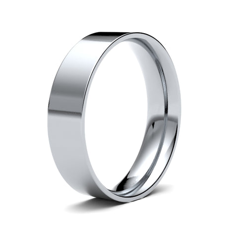 Mens Flat Court Ring