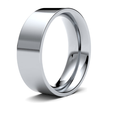 Mens Flat Court Ring