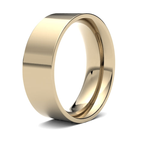 Mens Flat Court Ring