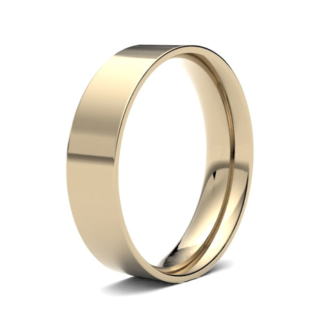 Mens Flat Court Ring