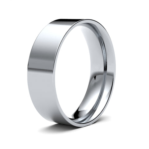 Mens Flat Court Ring