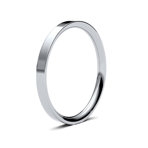 Ladies Flat Court Ring