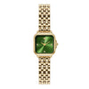 Olivia Burton Mini Grosvenor Deep Green and Gold Watch 24000364