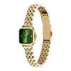 Olivia Burton Mini Grosvenor Deep Green and Gold Watch 24000364