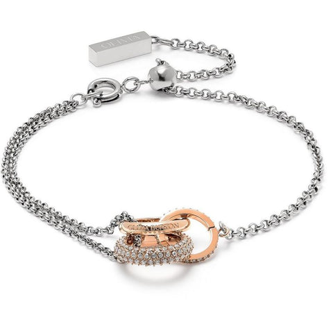 Olivia Burton Entwine Crystal Interlink Bracelet 24100006