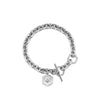 Olivia Burton Signature Minima Bee Silver Toggle Bracelet 24100102
