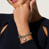 Olivia Burton Signature Minima Bee Silver Toggle Bracelet 24100102