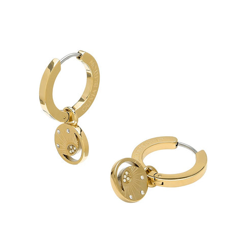 Olivia Burton Gold Celestial Sun and Moon Huggie Earrings 24100163