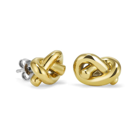 Olivia Burton Classic Lovers Knot Gold Plated Stud Earrings 24100225