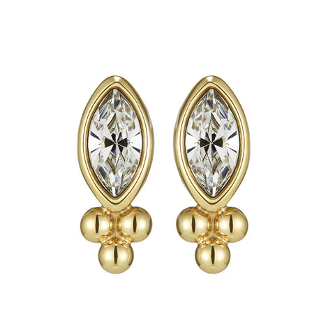 Olivia Burton Classic Dainty Gold Plated Stud Earrings 24100286