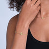 Olivia Burton Forget Me Not Gold Plated Bracelet 24100544