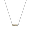 Olivia Burton Classic XO Entwine Silver and Gold Plated Necklace 24100602