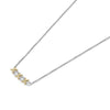 Olivia Burton Classic XO Entwine Silver and Gold Plated Necklace 24100602