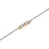 Olivia Burton XO Entwine Silver and Gold Plated Bracelet 24100604
