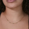 Olivia Burton Celestial North Star and Moon Gold Plated Necklace 24100621