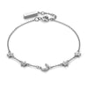 Olivia Burton Celestial Mini North Star and Moon Silver Tone Bracelet 24100623