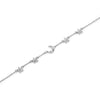 Olivia Burton Celestial Mini North Star and Moon Silver Tone Bracelet 24100623