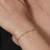 Olivia Burton Celestial Mini North Star and Moon Gold Plated Bracelet 24100624
