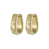Olivia Burton Celestial Crystal Gold Plated Hoop Earrings 24100644