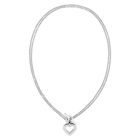 Tommy Hilfiger Ladies Toggle Heart Necklace 2780967