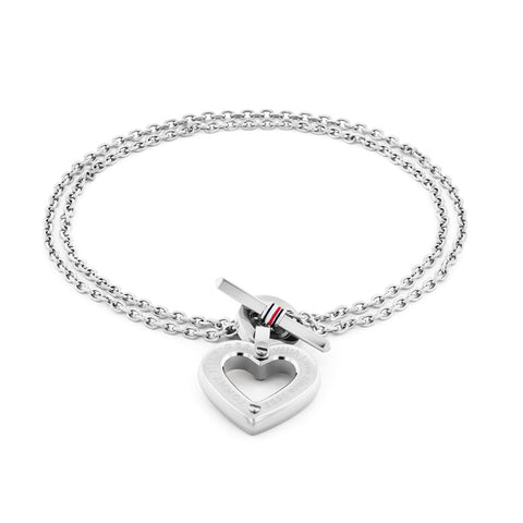 Tommy Hilfiger Ladies Toggle Heart Bracelet 2780969