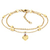 Tommy Hilfiger Gold Plated Layered Chain Ladies Bracelet 2781012