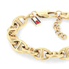 Tommy Hilfiger Gold Plated Marina Link Ladies Bracelet 2781018