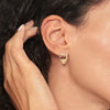 Tommy Hilfiger Gold Plated Feminine Rope Ladies Earrings 2781062