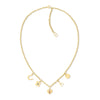Tommy Hilfiger Gold Plated Lucky Charms Ladies Necklace 2781084