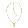Tommy Hilfiger Gold Plated Heart Charm Ladies Necklace 2781091