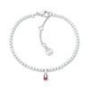 Tommy Hilfiger Silver Tone TH Tennis Ladies Bracelet 2781092