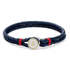 Tommy Hilfiger Nautical Braided Leather Mens Bracelet 2790691
