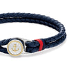 Tommy Hilfiger Nautical Braided Leather Mens Bracelet 2790691