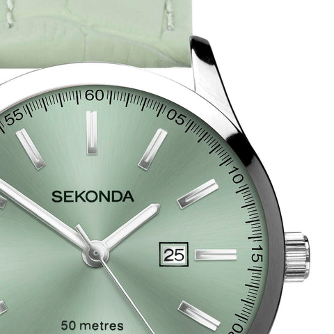 Sekonda Taylor Classic Green Dial Ladies Watch 40549