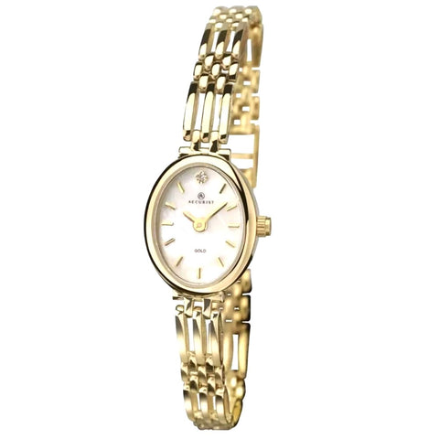 Accurist 9ct Gold Ladies Bracelet Watch 8803