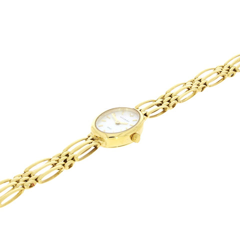 Accurist 9ct Gold Ladies Bracelet Watch 8803