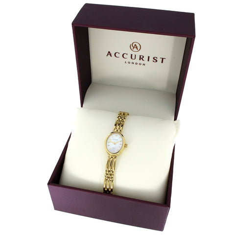 Accurist 9ct Gold Ladies Bracelet Watch 8803