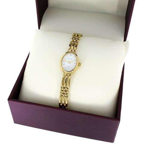 Accurist 9ct Gold Ladies Bracelet Watch 8803