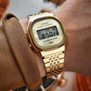 Casio Vintage Collection Unisex Digital Watch Gold Tone A140WEG-9AEF