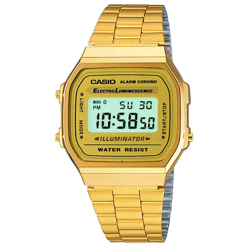 Silver and gold casio watch sales