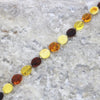 Amber Oval Multi Coloured Necklace AM056 | H&H Jewellers