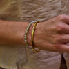 Ava and Sky Stainless Steel Bubble Bangle ASC0004